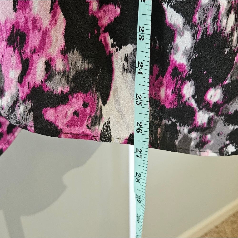 DEX Ruffle Front Asymetical Shell Plus Size - Picture 10 of 13